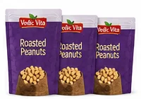 Pack of three pouches on a white background